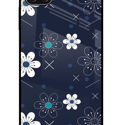Flowers Samsung A22 5G Glass Case
