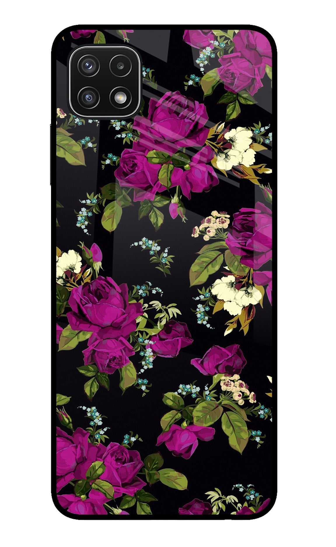 Flowers Samsung A22 5G Back Cover