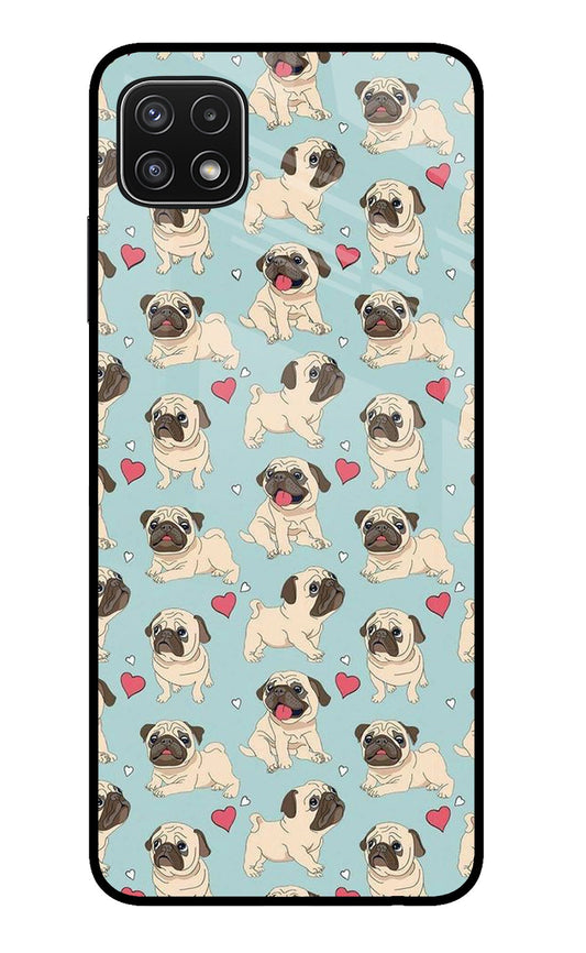 Pug Dog Samsung A22 5G Glass Case