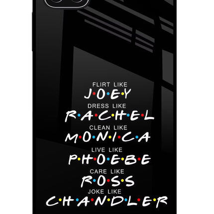 FRIENDS Character Samsung A22 5G Glass Case