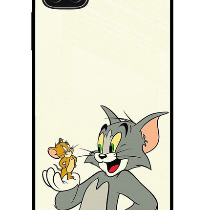 Tom & Jerry Samsung A22 5G Glass Case