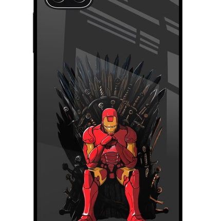 Ironman Throne Samsung A22 5G Glass Case