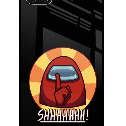 Among Us Shhh! Samsung A22 5G Glass Case