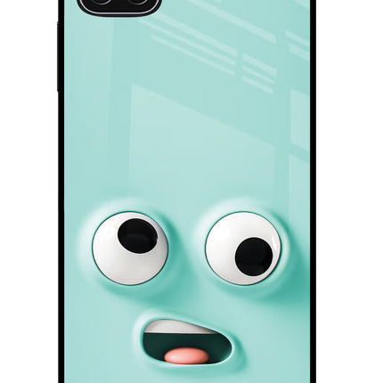 Funny Cartoon Samsung A22 5G Glass Case Back Cover by Casekaro