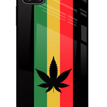 Weed Flag Samsung A22 5G Glass Case