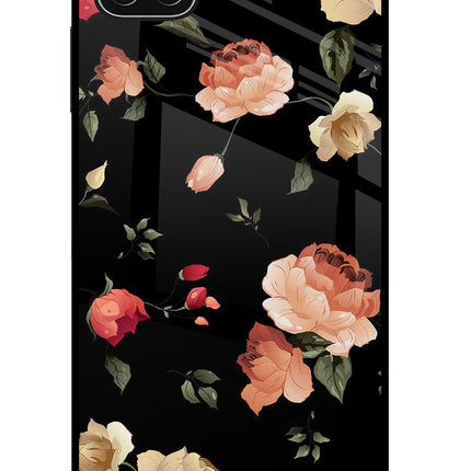 Flowers Samsung A22 5G Glass Case