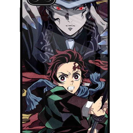 Demon Slayer Samsung A22 5G Glass Case