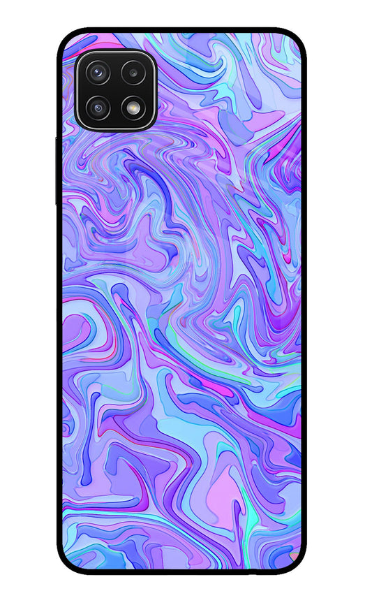 Glitter Samsung A22 5G Glass Case