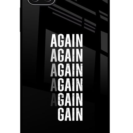 Again Again Gain Samsung A22 5G Glass Case