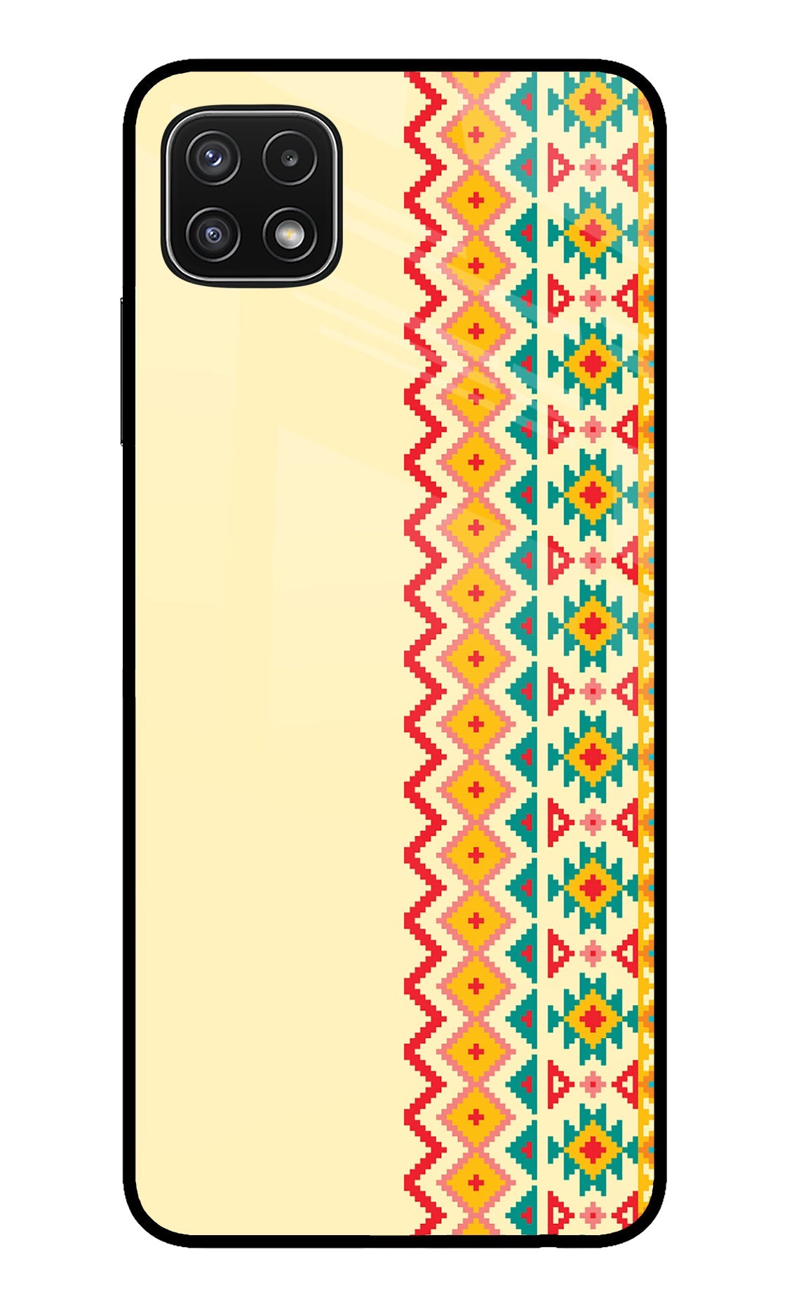 Ethnic Seamless Samsung A22 5G Glass Case