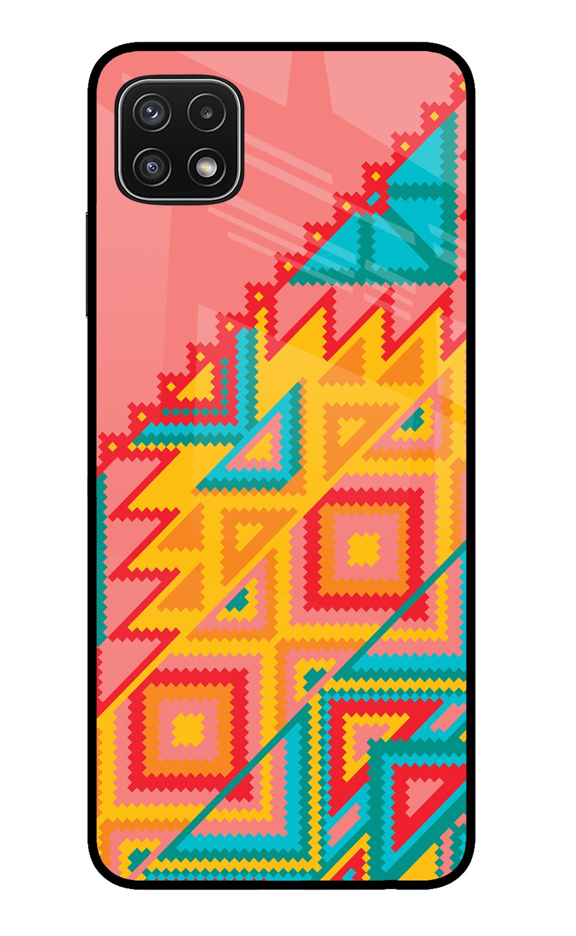 Aztec Tribal Samsung A22 5G Glass Case