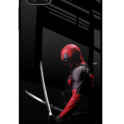 Deadpool Samsung A22 5G Glass Case