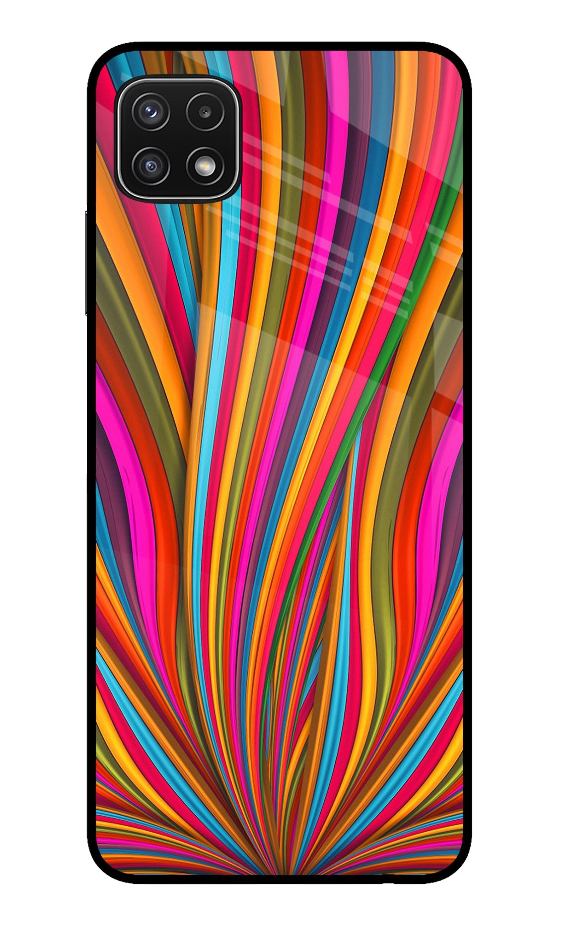 Trippy Wavy Samsung A22 5G Back Cover