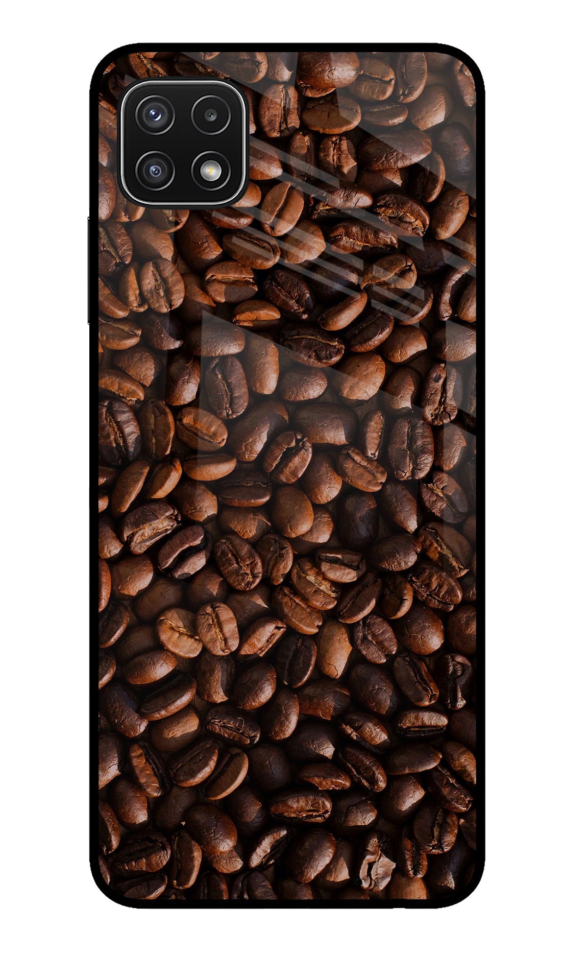 Coffee Beans Samsung A22 5G Glass Case