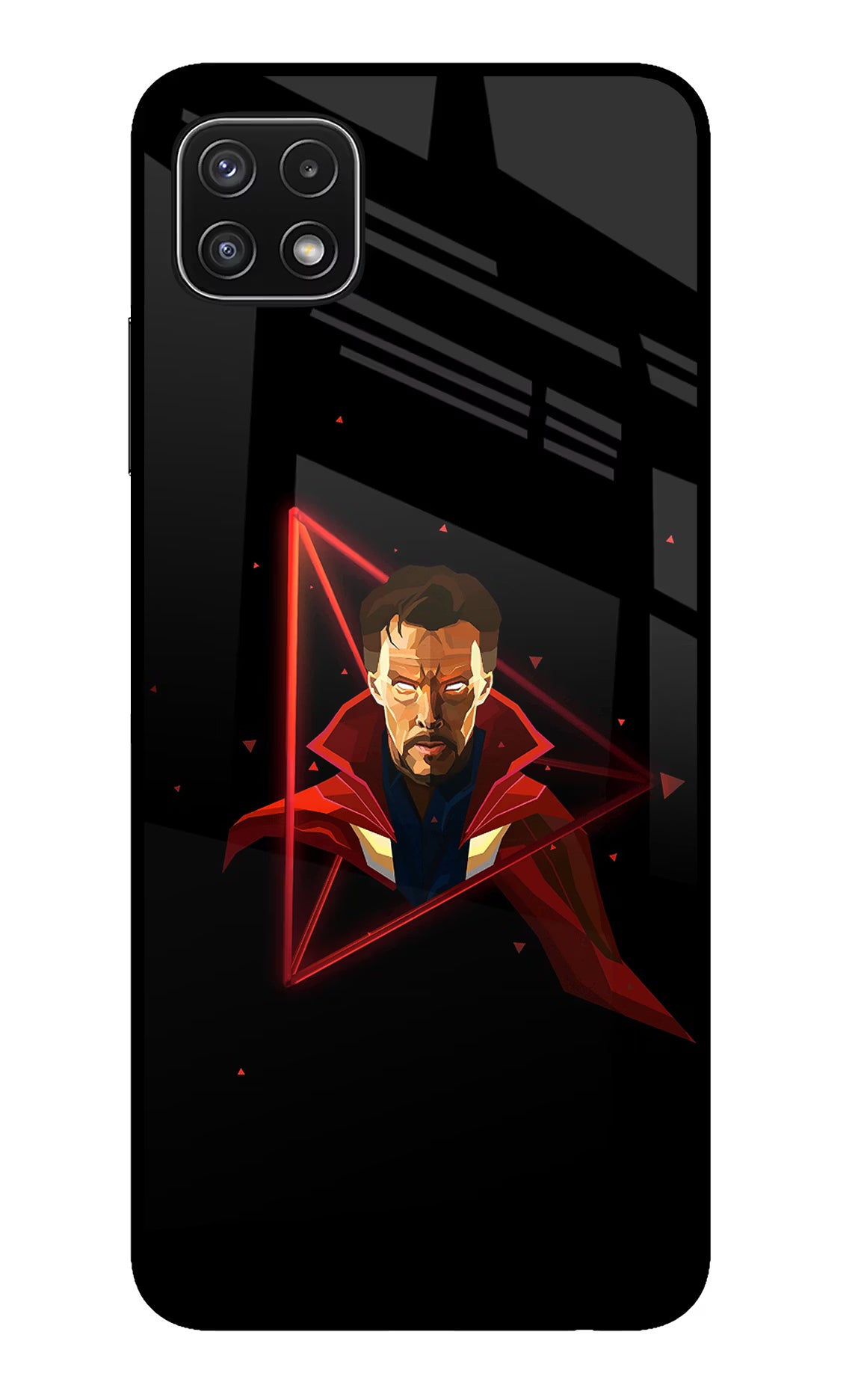 Doctor Ordinary Samsung A22 5G Glass Case Back Cover by Casekaro