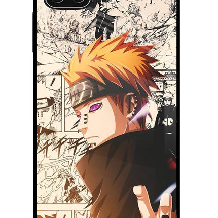 Pain Anime Samsung A22 5G Glass Case