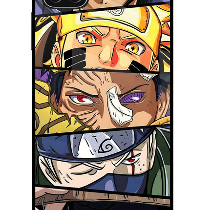 Naruto Character Samsung A22 5G Glass Case