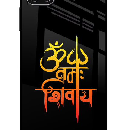 Om Namah Shivay Samsung A22 5G Glass Case