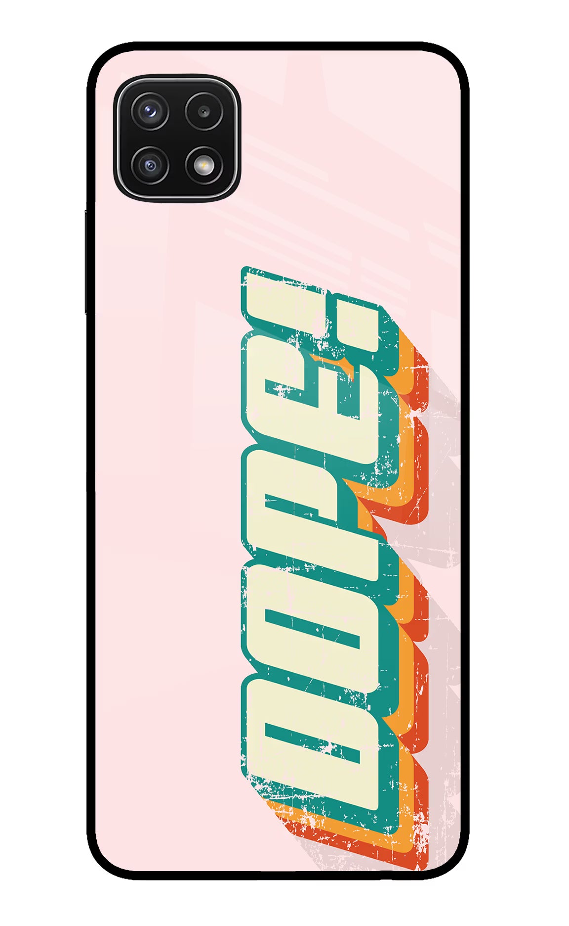 Dope Samsung A22 5G Glass Case Back Cover by Casekaro