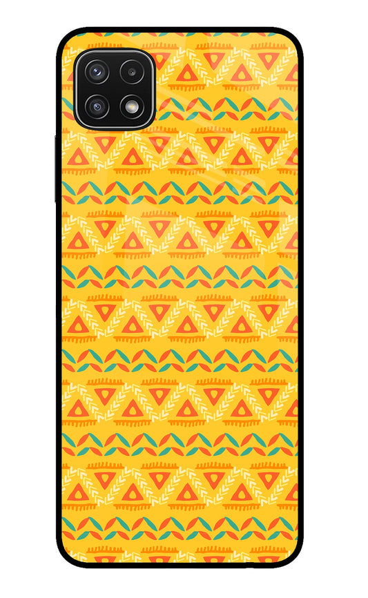 Tribal Pattern Samsung A22 5G Glass Case