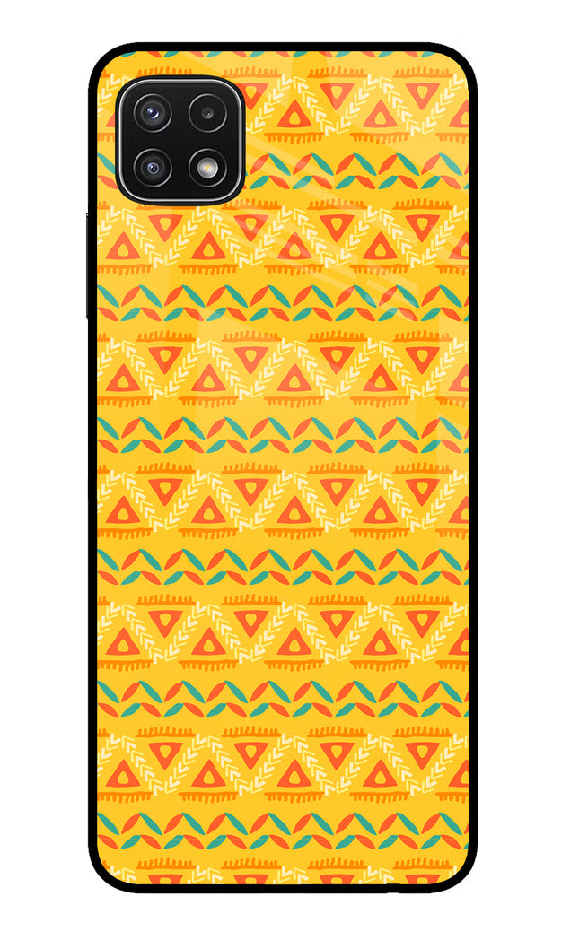 Tribal Pattern Samsung A22 5G Glass Case