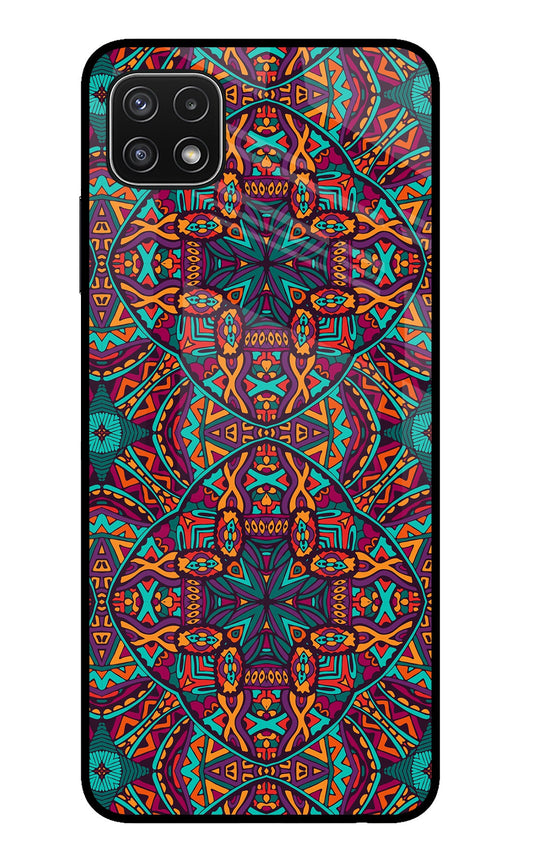 Colour Mandala Samsung A22 5G Glass Case