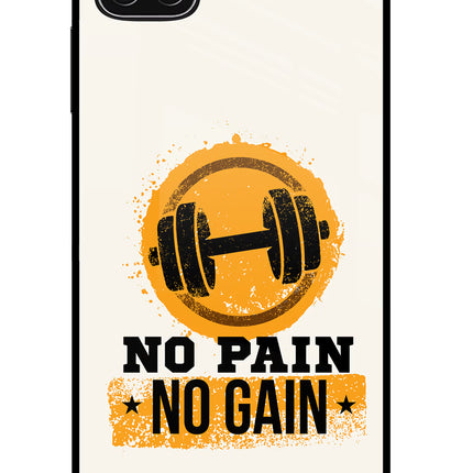 No Pain No Gain Samsung A22 5G Glass Case