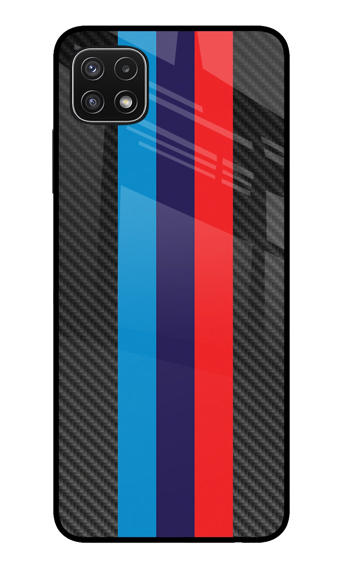 BMW Stripes Pattern Samsung A22 5G Back Cover