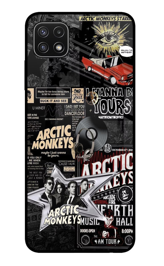 Arctic Monkeys Samsung A22 5G Glass Case