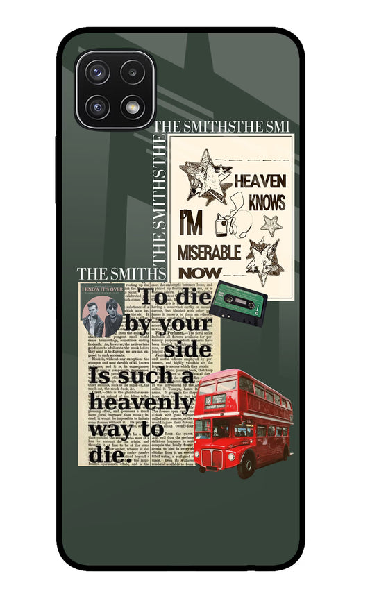The Smiths Samsung A22 5G Glass Case