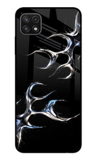 Chrome Tribal Samsung A22 5G Glass Case