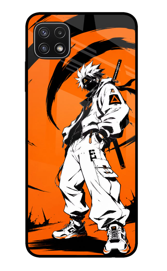 Street Samurai  Samsung A22 5G Glass Case
