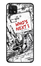 Who's Next Samsung A22 5G Glass Case