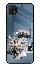 Miffy Samsung A22 5G Glass Case