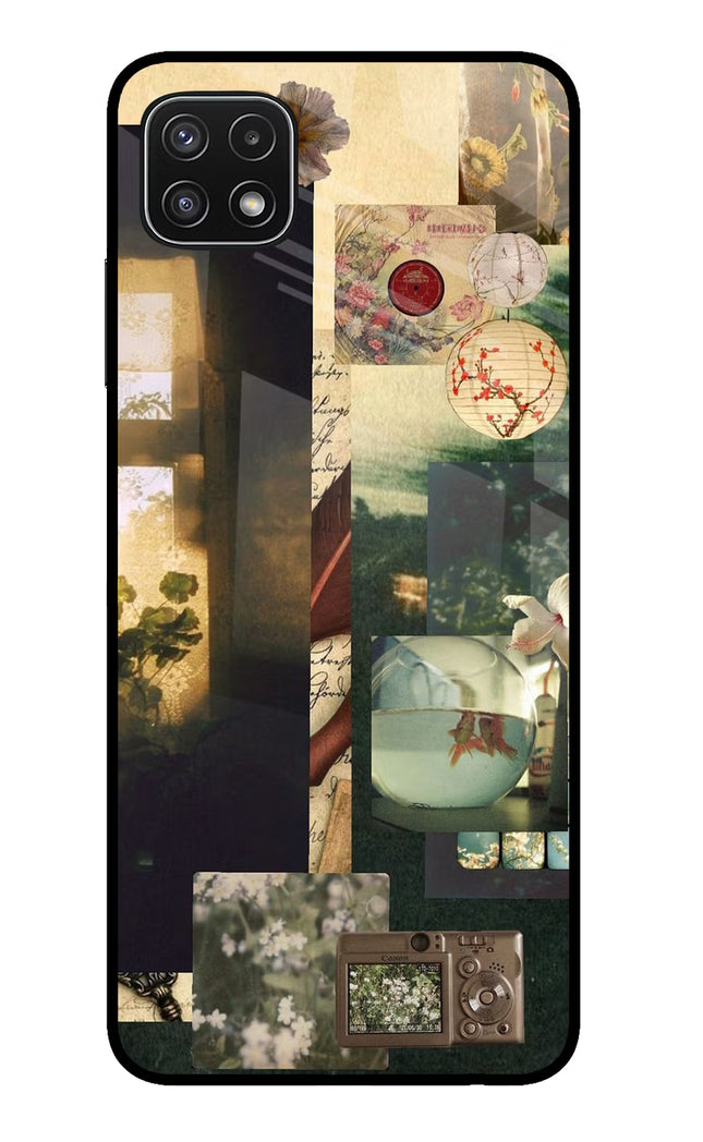 Summer Samsung A22 5G Glass Case