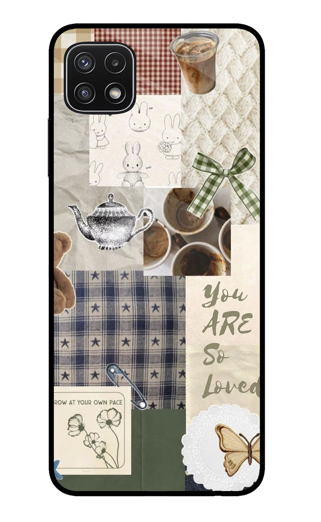 Cookie Samsung A22 5G Glass Case