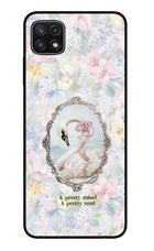 Pretty Mind Pretty Soul Samsung A22 5G Glass Case