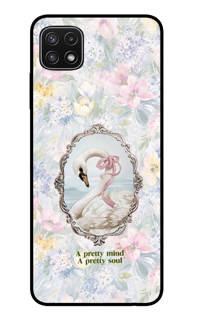 Pretty Mind Pretty Soul Samsung A22 5G Glass Case