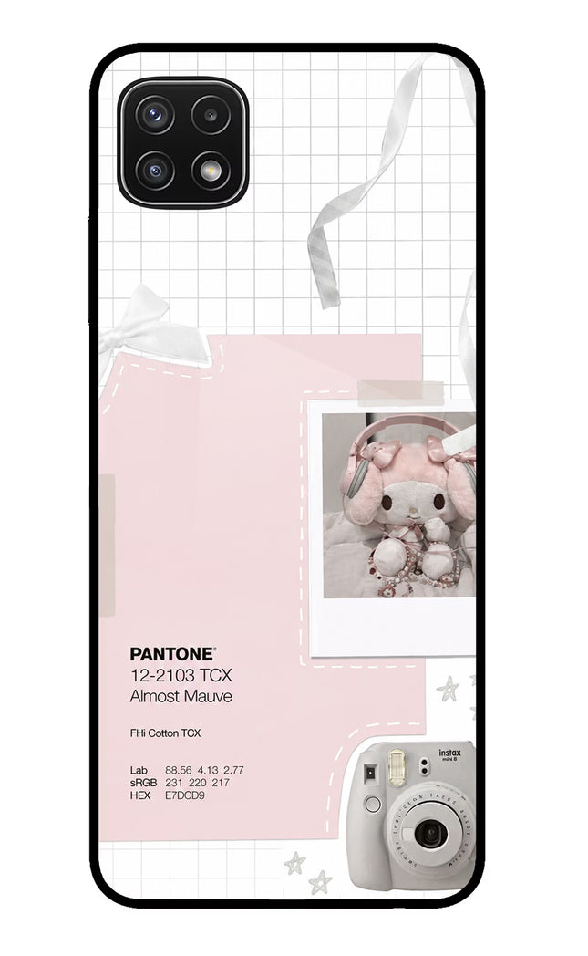 Pantone Asthetic Samsung A22 5G Glass Case