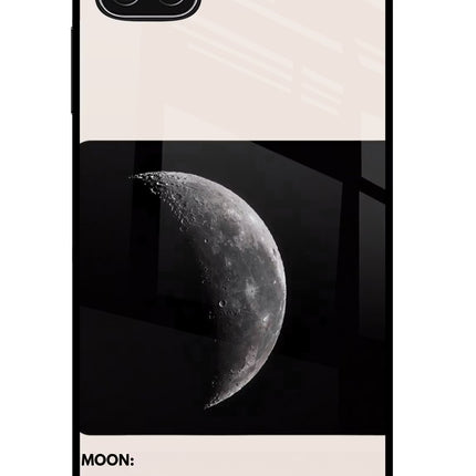 Moon Phase Samsung A22 5G Glass Case