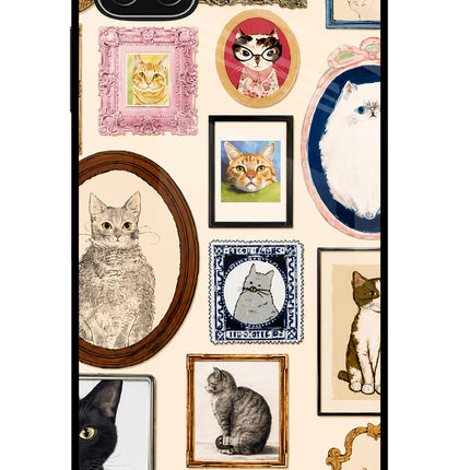 Mirror Cats Samsung A22 5G Glass Case