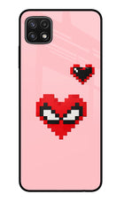 Gwen Heart Samsung A22 5G Glass Case