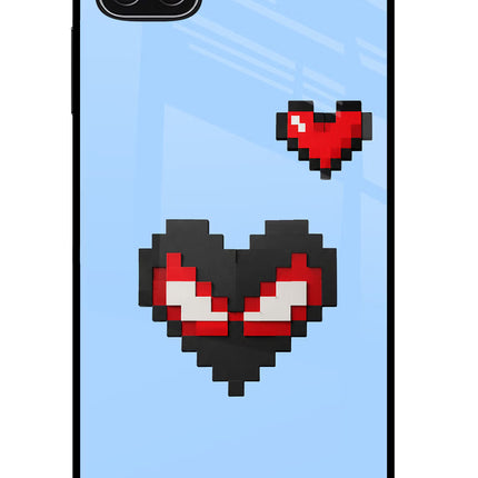 Peter Heart Samsung A22 5G Glass Case