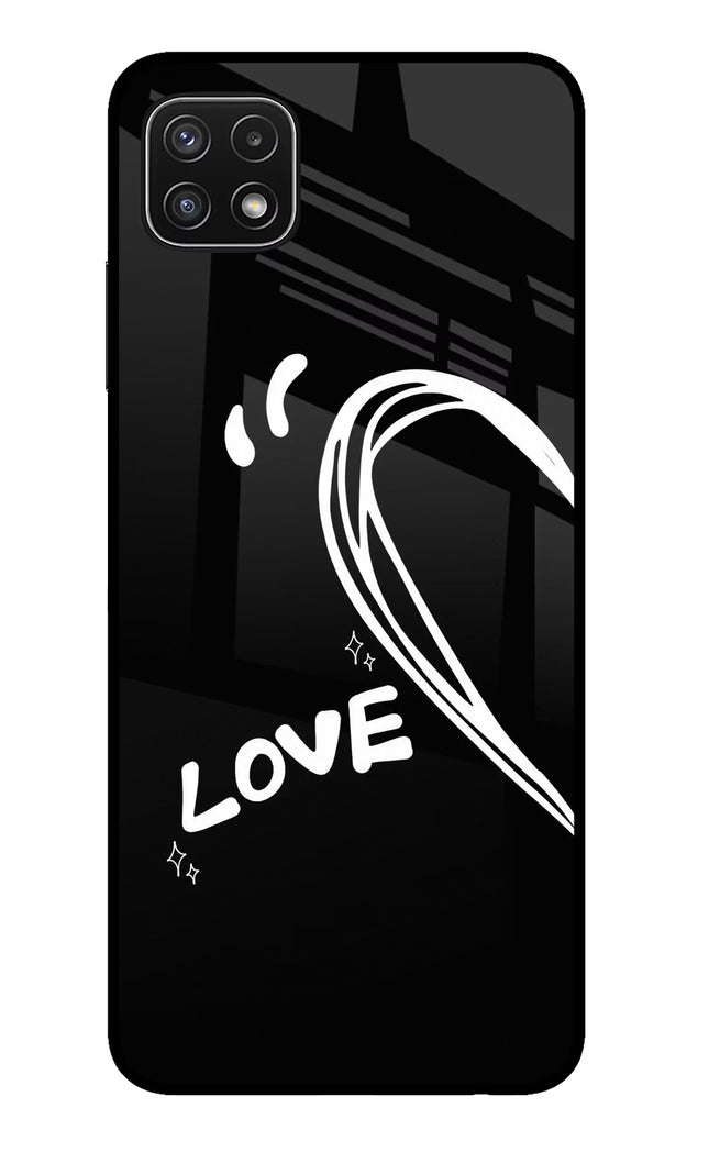 Love Line Samsung A22 5G Glass Case