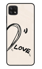 Soul Line Samsung A22 5G Glass Case