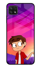 Marco Sunset Samsung A22 5G Glass Case