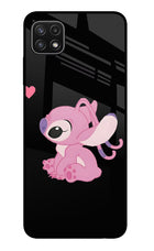 Angel Crush Samsung A22 5G Glass Case