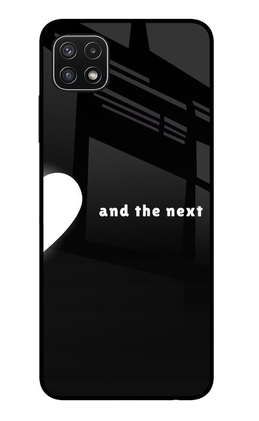 Next World Samsung A22 5G Glass Case