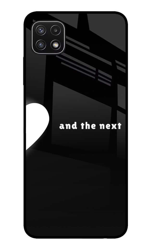 Next World Samsung A22 5G Glass Case
