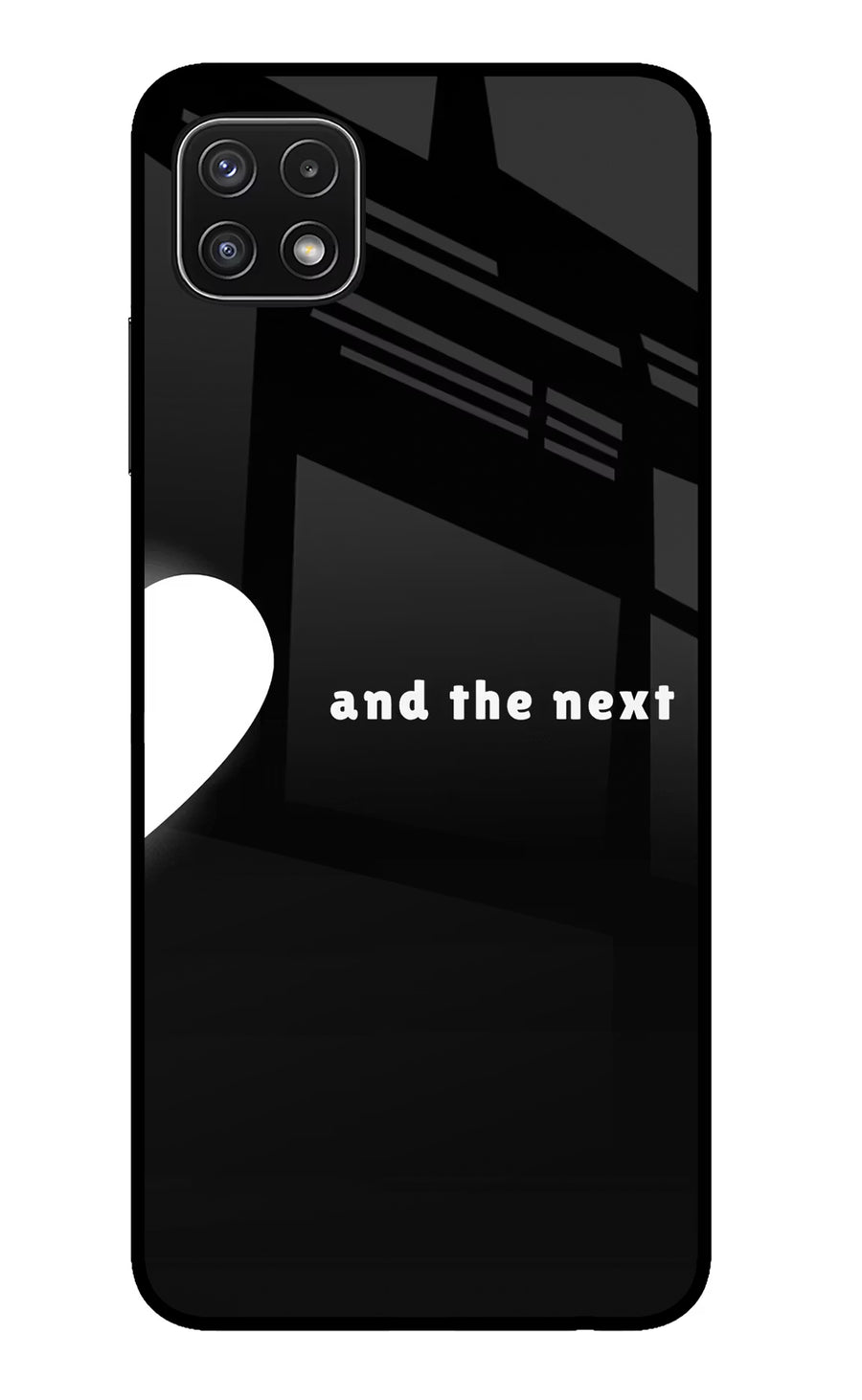 Next World Samsung A22 5G Back Cover, Glass case